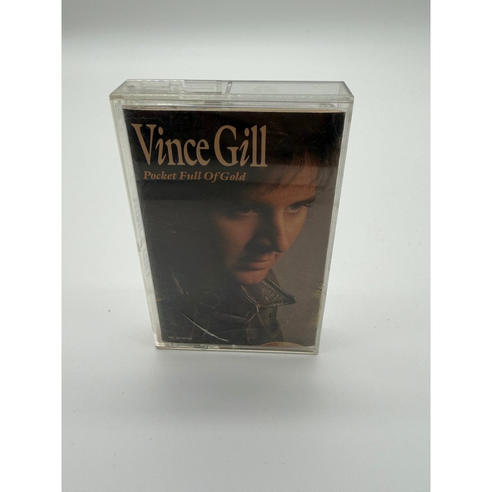 Vince Gill Pocket Full Of Gold Cassette Tape 1991 MCA Records Country Music